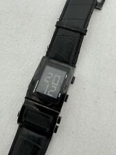 Relógio de quartzo digital Dolce & Gabbana masculino Highlander pulseira de couro preto comprar usado  Enviando para Brazil