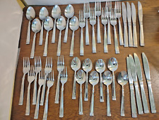 International Stainless PALISADES Glossy Flatware 40 Piece 8 Place Settings + for sale  Shipping to South Africa