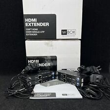 2 Sets W Box HDMI Extender 130FT HDMI Over Single-UTP Extender 0E-HDMIEXTDR for sale  Shipping to South Africa