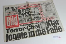 Bildzeitung 1982 november gebraucht kaufen  Lingen