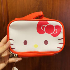 Hello Kitty anime maquiagem cosmética armazenamento PU bolsa de moedas bolsa viagem comprar usado  Enviando para Brazil