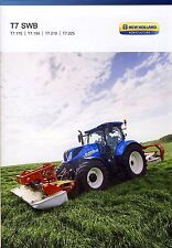 New Holland T7 SWB 02 / 2016 catalogue brochure tracteur tractor polonais na sprzedaż  PL