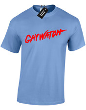 Gaywatch mens shirt for sale  MANCHESTER