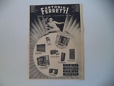 Usato, advertising Pubblicità 1942 MOBILI ANTONIO FERRETTI - MILANO usato  Salerno