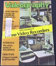 Videography magazine january for sale  Willow