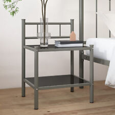 Bedside cabinet grey for sale  SOUTHALL