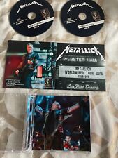 METALLICA DOUBLE 2-CD: WEBSTER HALL! TACO PEQUENO LIVE IN NYC 2016 comprar usado  Enviando para Brazil