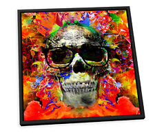 Skull psychedelic abstract for sale  UK
