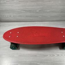 Penny Australia prancha de skate de níquel 27" deck vermelho rodas azuis e caminhões brancos comprar usado  Enviando para Brazil