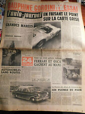 1958 auto journal d'occasion  Rouen-