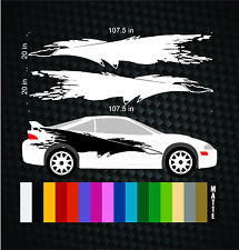 Used, Mitsubishi Eclipse Vinyl Side Graphics Decal Sticker - Paul Walker Fast Furious for sale  Shipping to South Africa