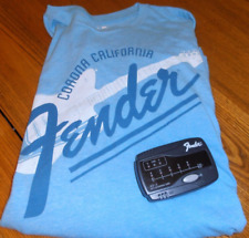 Camiseta masculina FENDER GUITARS CORONA CALIFORNIA TAMANHO GG e afinador de guitarra fender comprar usado  Enviando para Brazil