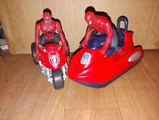 Figuras The Amazing Spiderman 2 triciclo motocicleta/jetski juguete Marvel Spiderman segunda mano  Embacar hacia Argentina