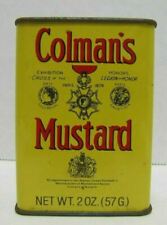 Coleman mustard tin for sale  Flemington