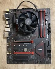 Combo enfriador de stock de placa base AMD Ryzen 5 1600 y MSI B350 Gaming PLUS segunda mano  Embacar hacia Argentina