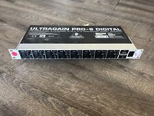 Behringer ADA8000 Ultragain Pro-8 A/D/A Converter TESTED! for sale  Shipping to South Africa