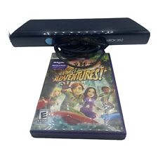 Kinect Sensor with Kinect Adventures Game Microsoft XBOX 360 Tested Works for sale  Shipping to South Africa