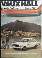 Vauxhall range brochure for sale  BOURNE