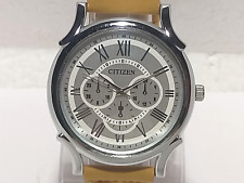 Relógio de pulso masculino Citizen quartzo mostrador colorido prata feito na Índia exibição boa aparência comprar usado  Enviando para Brazil