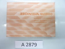 Honda 1000 libretto usato  Vigevano