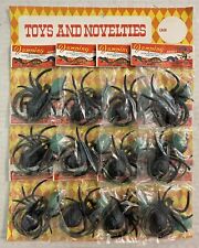 Brinquedo de borracha 12 NOS vintage aranha saltadora animais assustadores hong kong anos 70 comprar usado  Enviando para Brazil