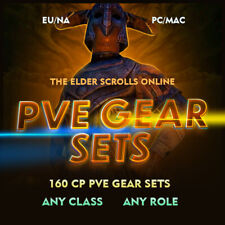 Elder Scrolls Online Boost 160CP PvE Gear Set any Class Boosting Carry ESO Gold comprar usado  Enviando para Brazil