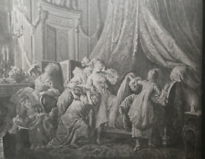 Gravure couché mariée d'occasion  Fondettes