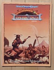 AD&D Dark Sun Adventure Dragon's Crown Mountains TSR RPG MUITO BOM ESTADO+ comprar usado  Enviando para Brazil