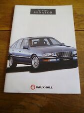 BROSZURA SENATORA VAUXHALL, 1991 ED 2  na sprzedaż  Wysyłka do Poland