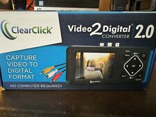 ClearClick conversor de vídeo para digital 2.0 segunda geração VHS/VCR para digital comprar usado  Enviando para Brazil