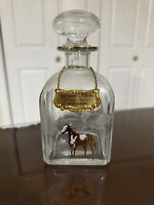 Vintage Rock Hill Farms Empty Bourbon Bottle Decanter Metal Tag Pappy Van Winkle for sale  Shipping to South Africa