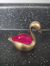 Vintage brass swan for sale  NUNEATON