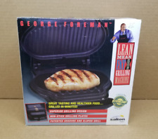 Vintage George Foreman Grill Preto Modelo GR8BLK Redutor de Gordura Salton 2001 comprar usado  Enviando para Brazil