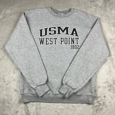 Champion Eco USMA West Point 1802 Gray Military Crewneck Sweatshirt Mens Medium for sale  Shipping to South Africa