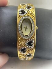 Elgin relógio social feminino quartzo pulseira de dois tons punho com coração EG7004-H14 comprar usado  Enviando para Brazil