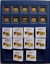 Goldbarren set 10x gebraucht kaufen  Lüdenscheid