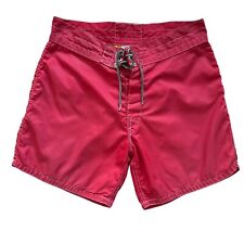 Birdwell Beach Britches Board Shorts Mens 30 Red Swim Trunks Surf Lifeguard USA for sale  Shipping to South Africa