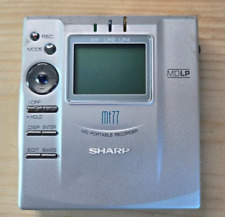 Reproductor Grabador Minidisco Sharp MD-MT77 MDLP - Probado Completamente Funcionando segunda mano  Embacar hacia Mexico