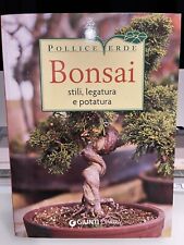 Bonsai. stili legature usato  Italia