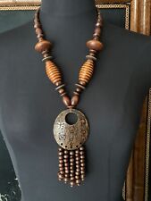 Collier style africain d'occasion  France
