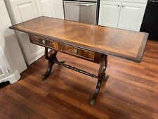 mahogany table desk console for sale  Bellevue