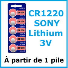 Pile sony cr1220 d'occasion  Bischwiller