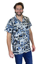 Funky hawaiianisches shirt gebraucht kaufen  Mittelfeld