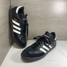 Tênis/tênis Adidas Samba clássico masculino tamanho 9.5 futebol indoor preto branco comprar usado  Enviando para Brazil