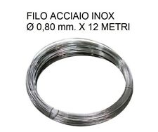 Filo acciaio inox usato  Monforte San Giorgio