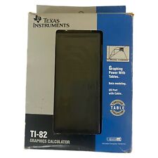 Calculadora gráfica Texas Instruments TI-82 con cable y manual nueva caja abierta segunda mano  Embacar hacia Argentina