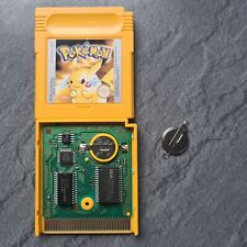 Pokemon versão amarela genuína Nintendo Gameboy UK PAL nova bateria  comprar usado  Enviando para Brazil