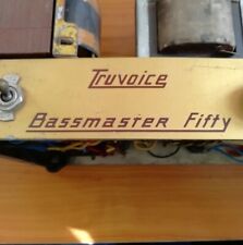 TRUVOICE BASSMASTER 50 VINTAGE GUITAR AMPLIFIER CHASSIS SPARES  REPAIRS , used for sale  SEVENOAKS