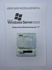 Microsoft Windows Server 2003 OEM 5 User CALS STANDARD ENT DATACENTER na sprzedaż  Wysyłka do Poland
