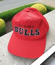 Używany, Chicago bulls red starterer plain logo snapback cap NBA licensed na sprzedaż  PL